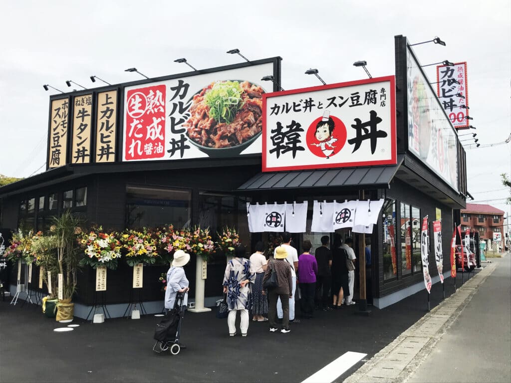 行列の様子